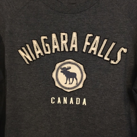 Initial Attraction Niagara Falls Crewneck Sweater - Picture 2 of 4